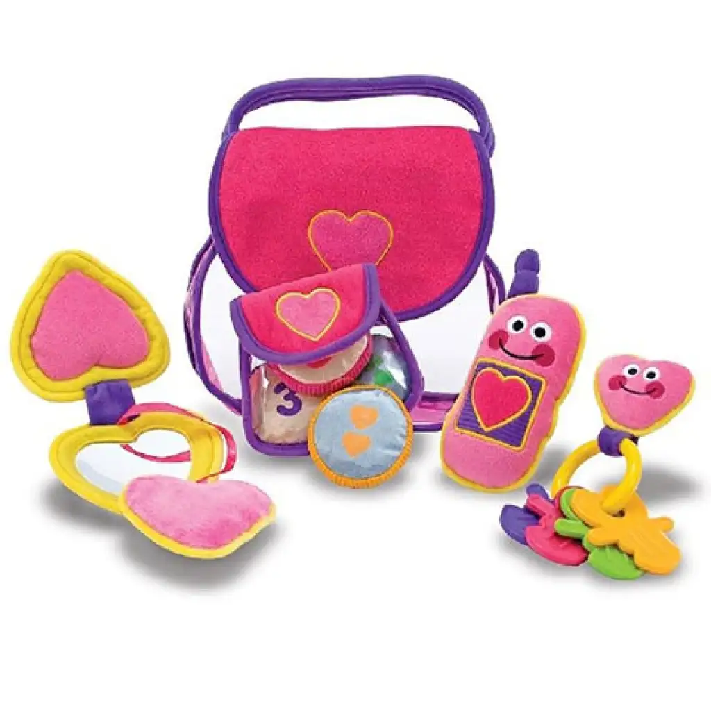 imagen de Melissa & Doug: Conjunto de juego de bolso suave 2