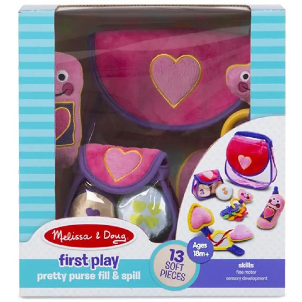 imagen de Melissa & Doug: Conjunto de juego de bolso suave 1