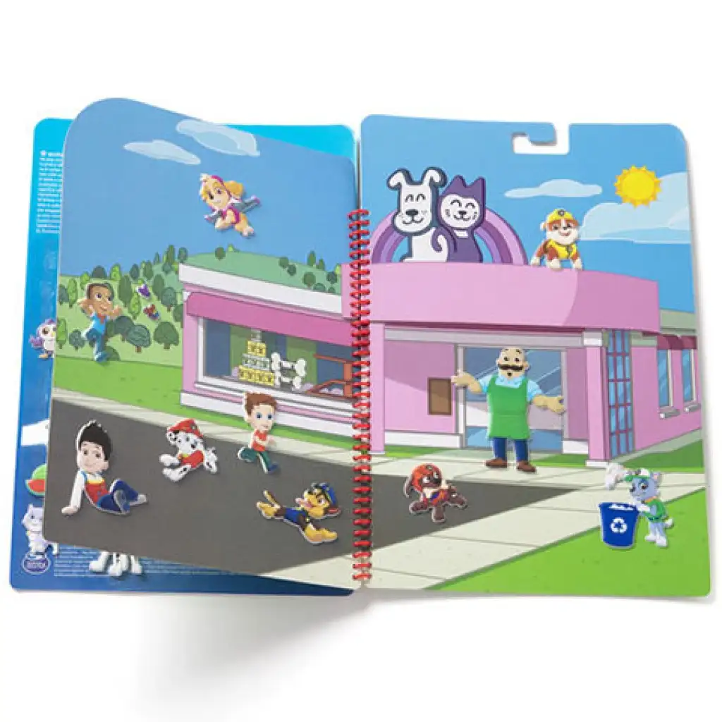 imagen de Melissa & Doug: Cuaderno de pegatinas esponjosas de Patrulla Canina 2
