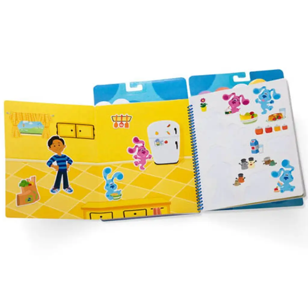 imagen de Melissa & Doug: Cuaderno de pegatinas reutilizables azul 2