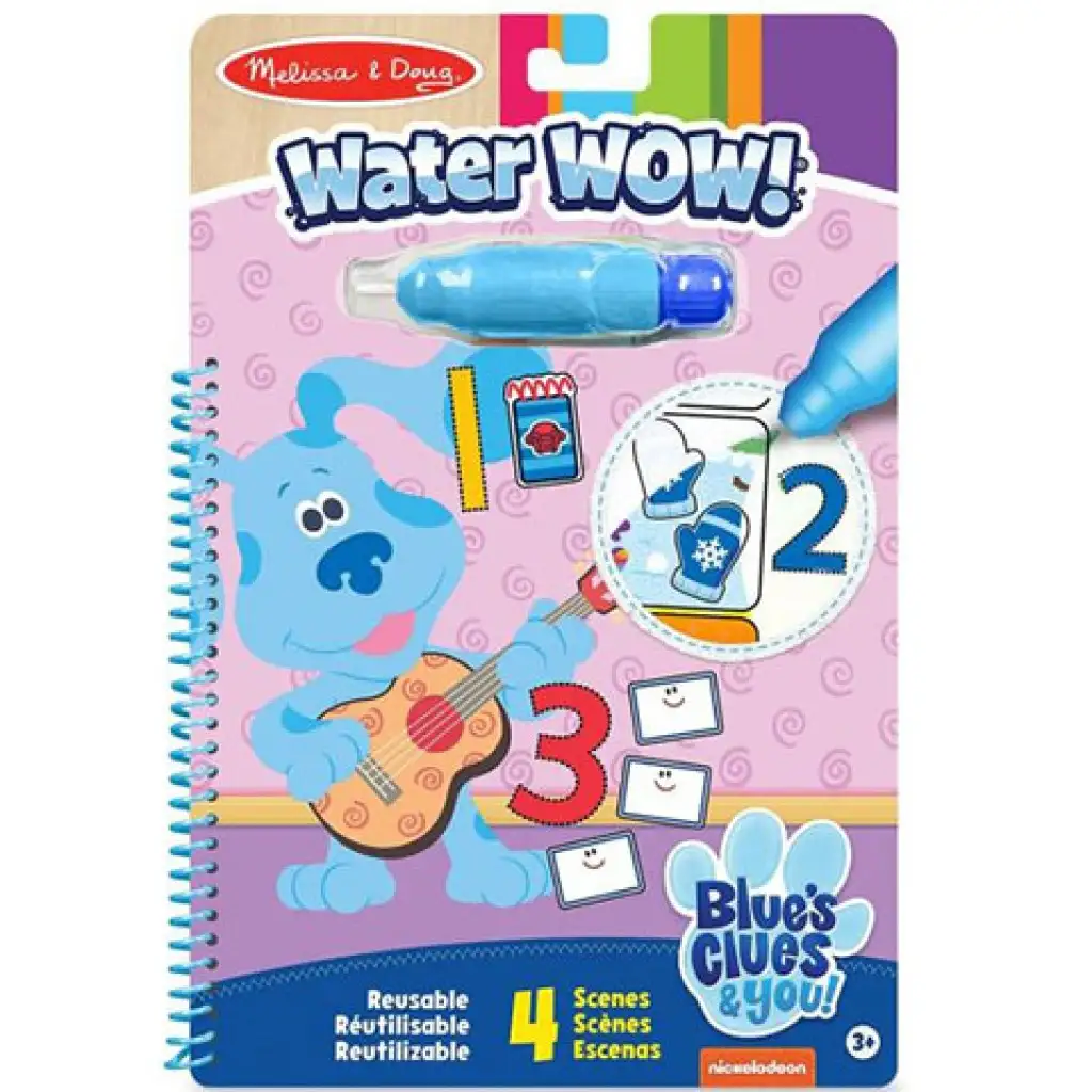 imagen de Melissa & Doug: Juego creativo de dibujo y conteo azul 1