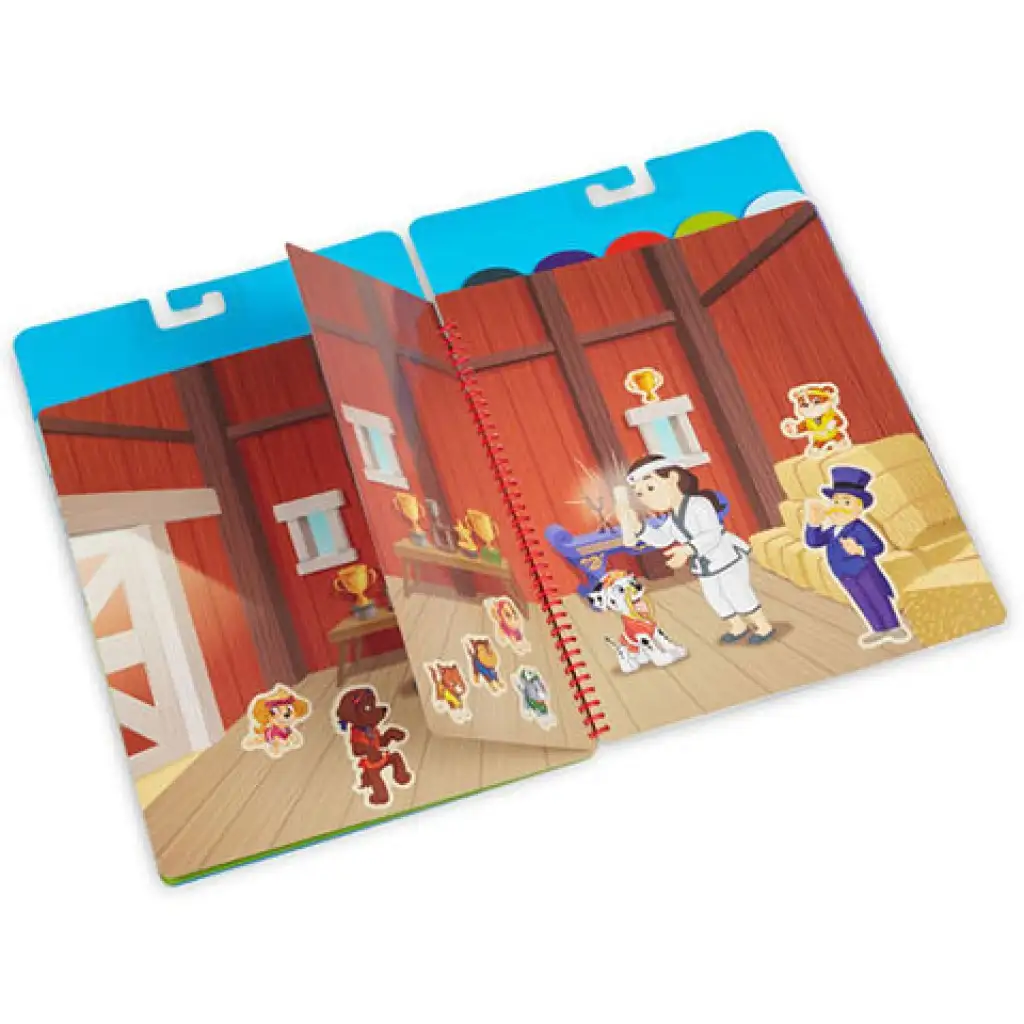 imagen de Melissa & Doug: Patrulla Canina Misión Clásica Cuaderno de Pegatinas Reutilizables 2