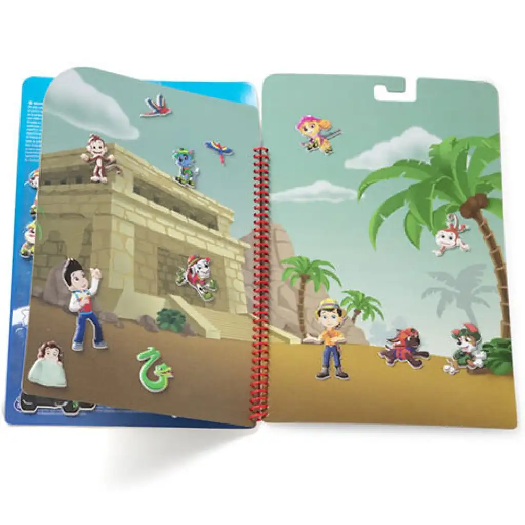 imagen de Melissa & Doug: Paw Patrol Jungle libro de pegatinas en relieve 2