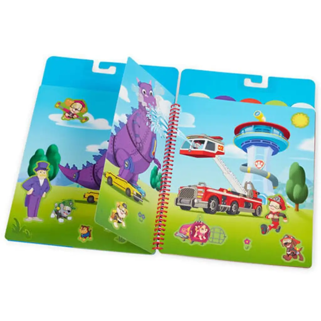 imagen de Melissa & Doug: Paw Patrol Ultimate Rescue cuaderno de pegatinas reutilizables 2