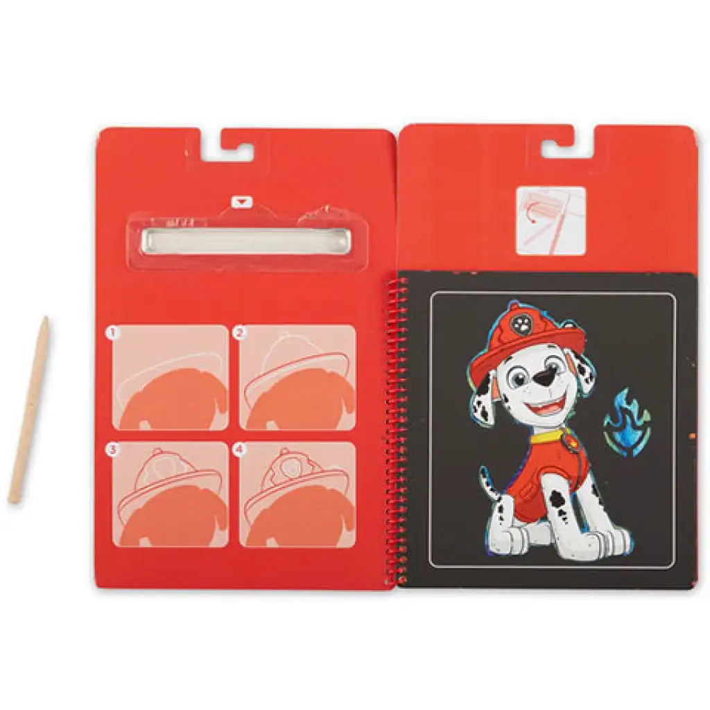imagen de Melissa & Doug: Rasca y gana de Marshall de Patrulla Canina 2