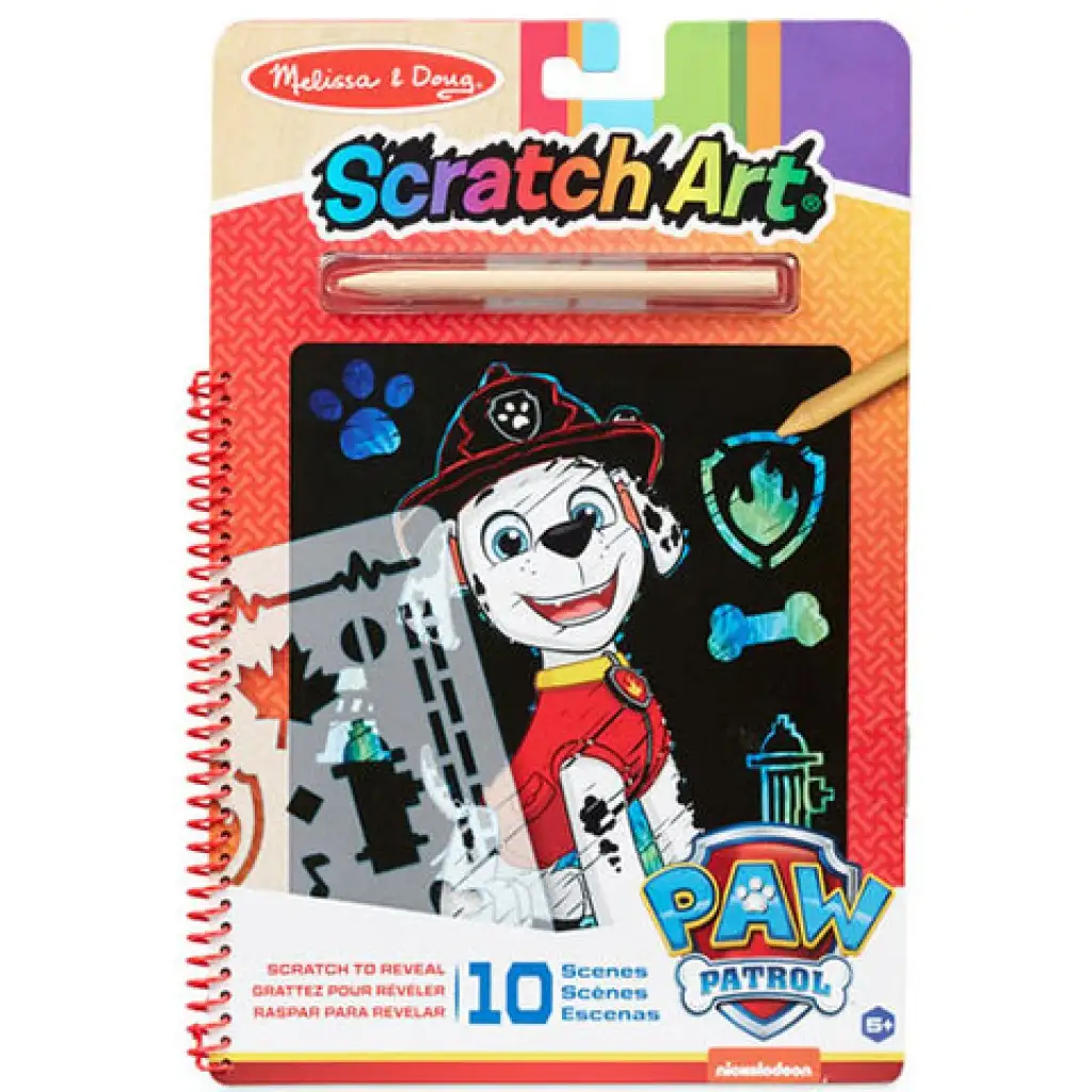imagen de Melissa & Doug: Rasca y gana de Marshall de Patrulla Canina 1