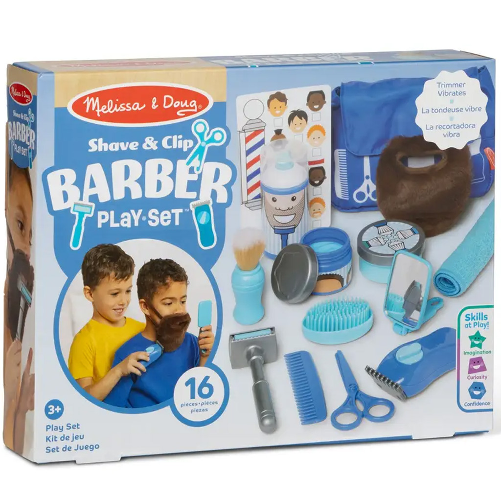 imagen de Melissa&Doug: Juego de barbería - Spin Master 1