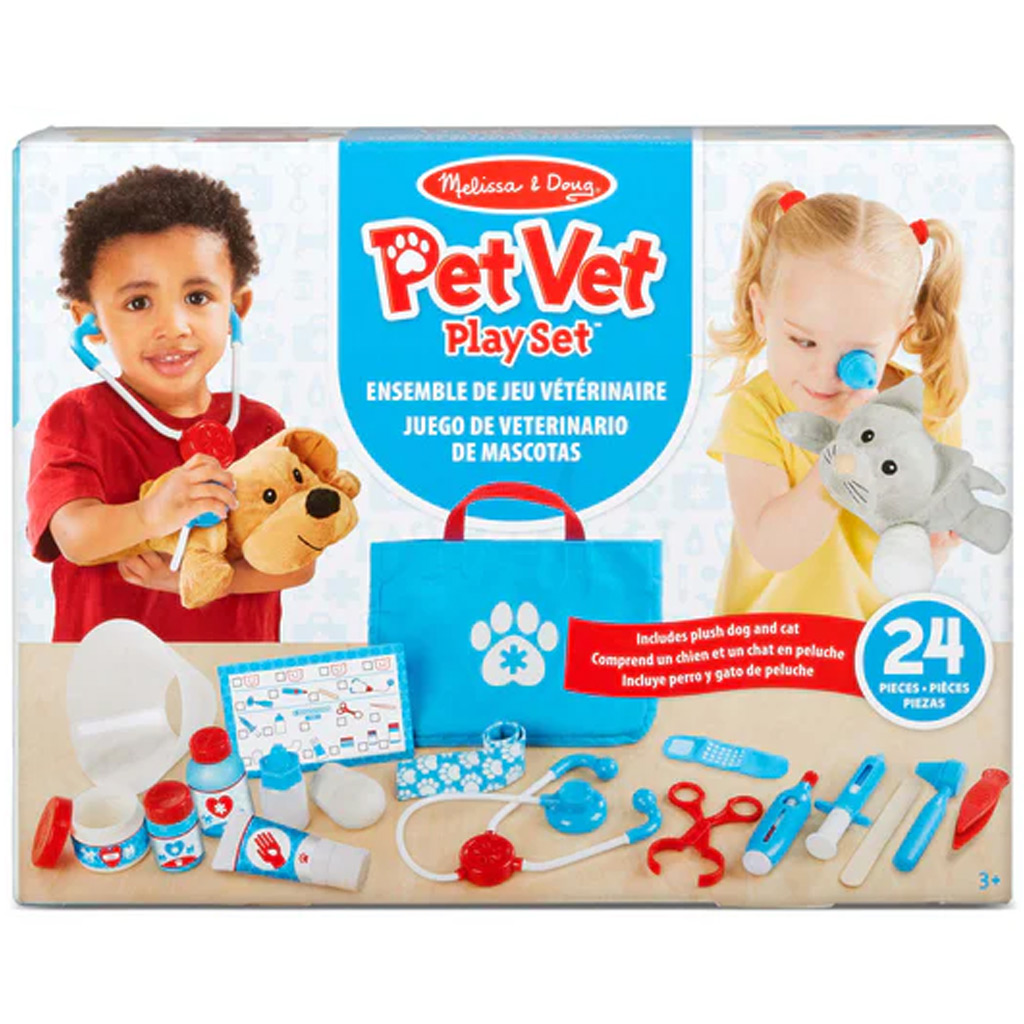 imagen de Melissa&Doug: Juego de veterinario - Spin Master 1
