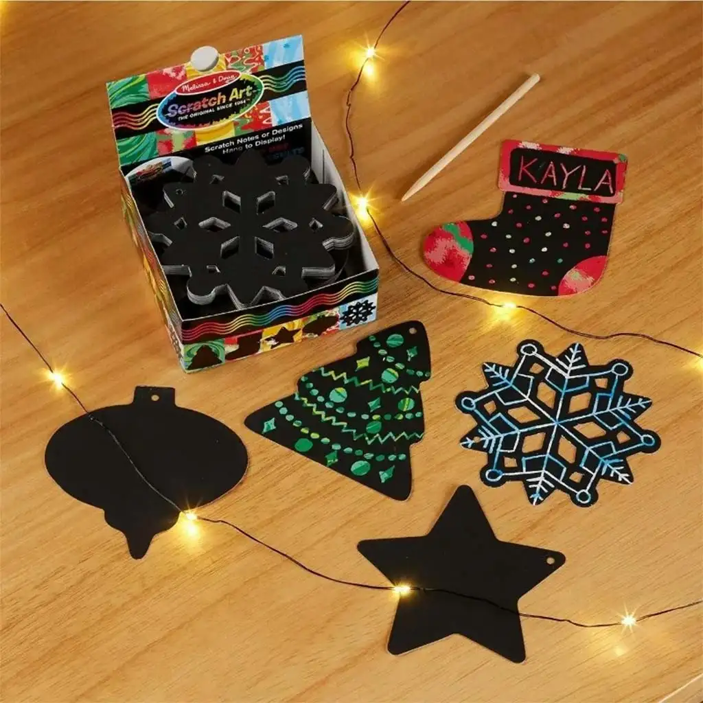 imagen de MelissaDoug: Mini Rascador de Imágenes con Tema Festivo Set de 125 Piezas 2
