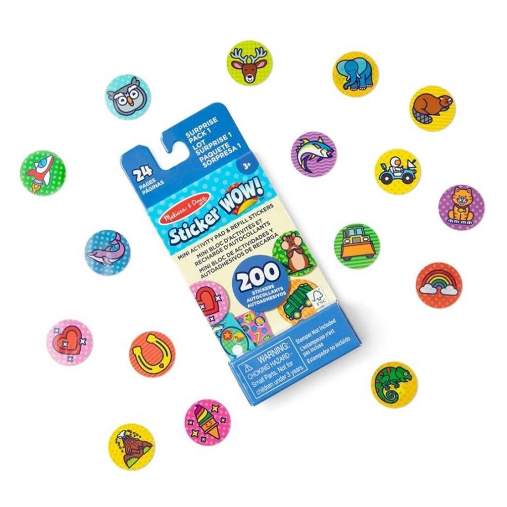 imagen de Melissa&Doug: Mini Sticker Wow! - Paquete Sorpresa - Spin Master 2