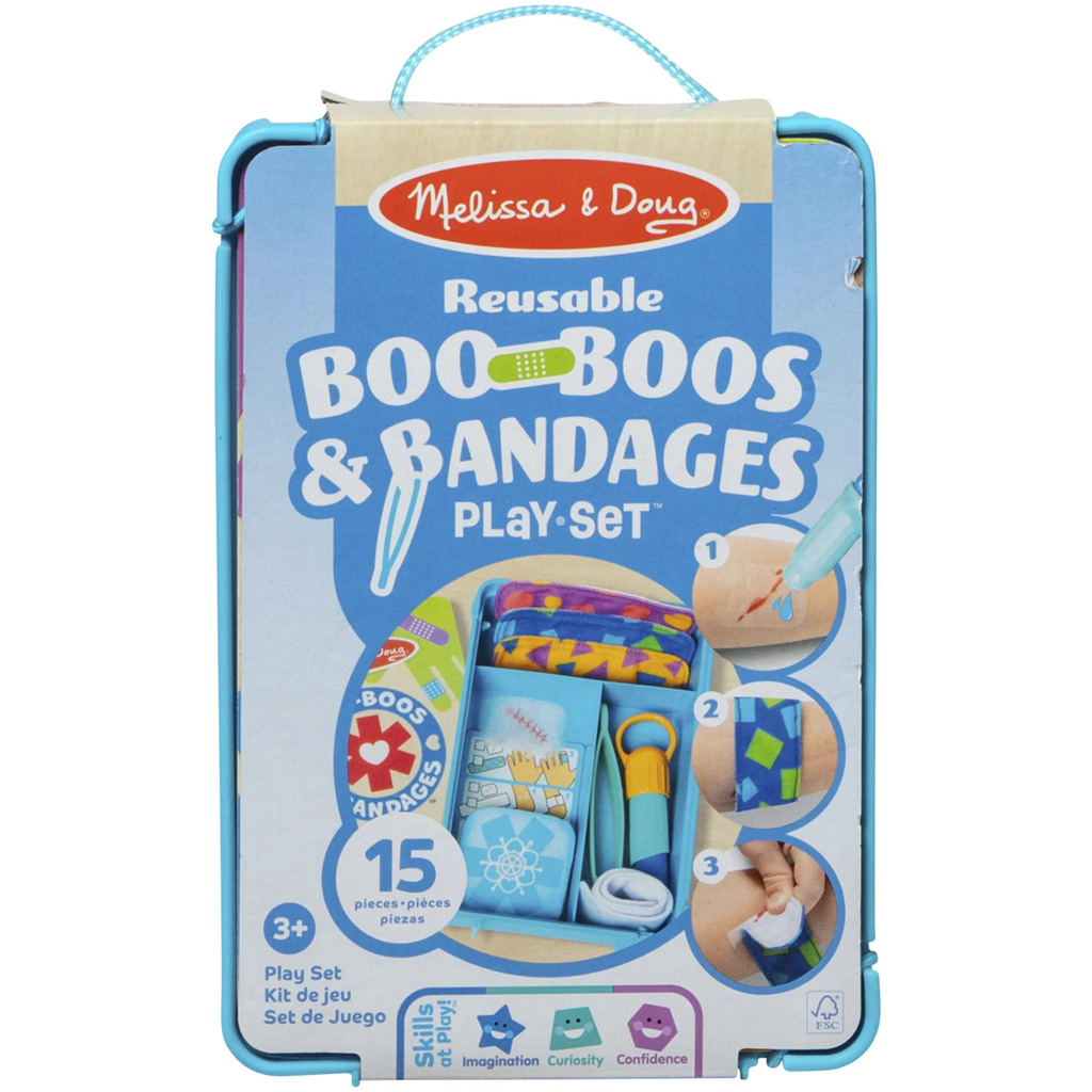 imagen de Melissa&Doug: Set de emergencia Boo-boos & Bandages - Spin Master 1