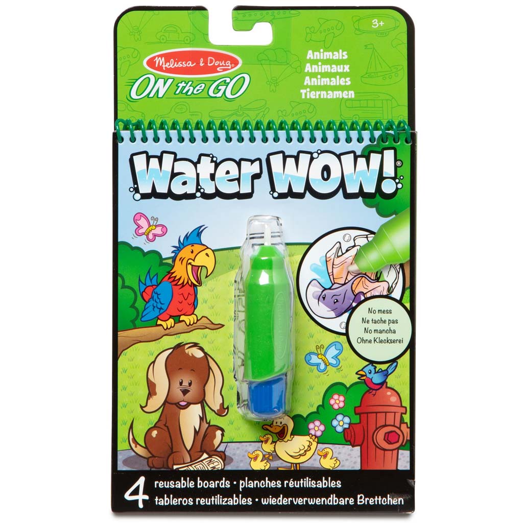 imagen de Melissa&Doug: Water WOW! Dibujo con agua - Animales – Spin Master 1