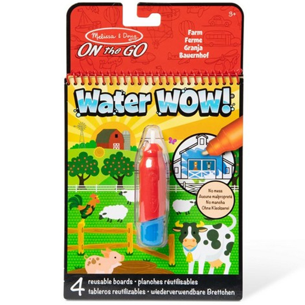 imagen de Melissa&Doug: Water WOW! dibujo con agua - Granja - Spin Master 1