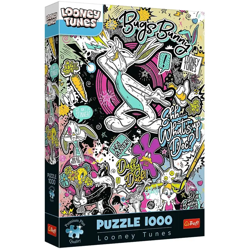 imagen de Melodías locas puzzle de 1000 piezas premium de Trefl 1