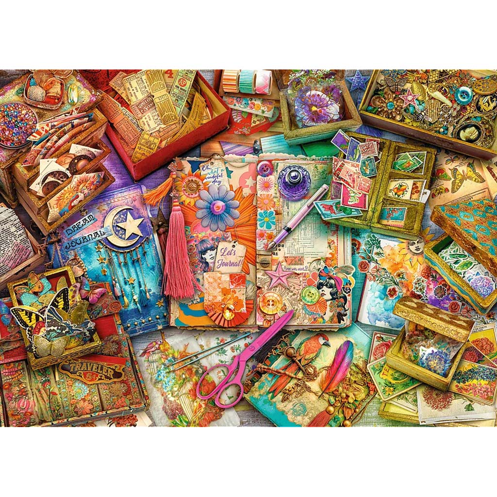 imagen de Mesa creativa de 100 piezas Puzzle calidad Premium plus - Trefl 2