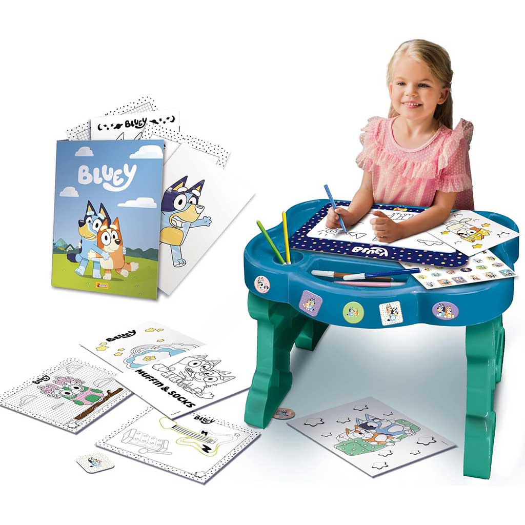 imagen de Mesa de Arte Bluey - Lisciani 2