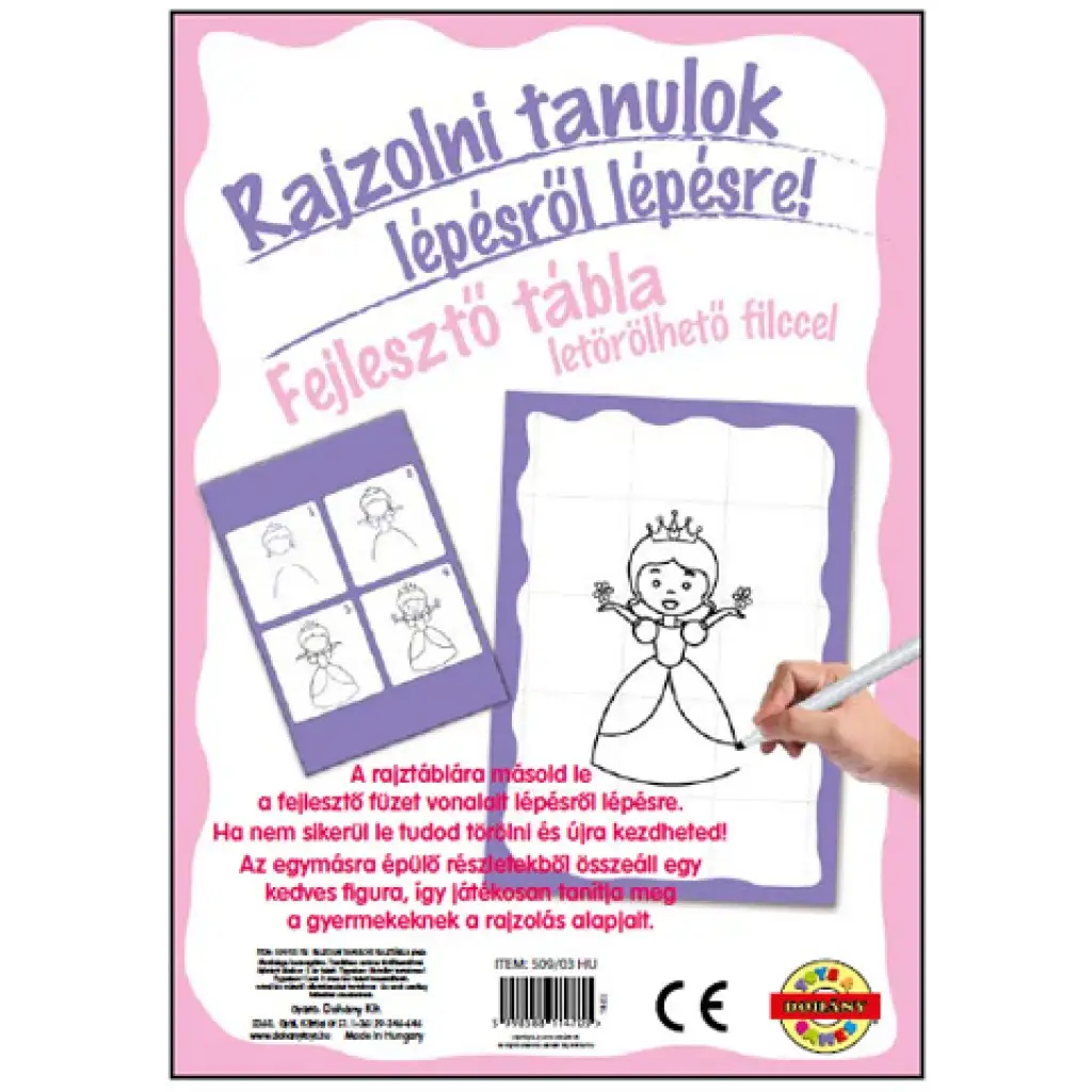 imagen de Mesa de desarrollo para aprender a dibujar con temática de chicas 1
