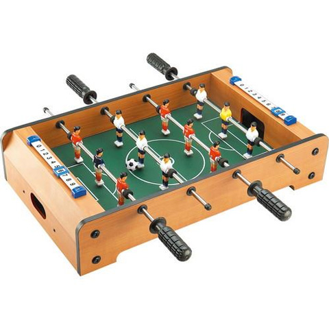 imagen de Mesa de futbolín de madera 50x25x10cm 2