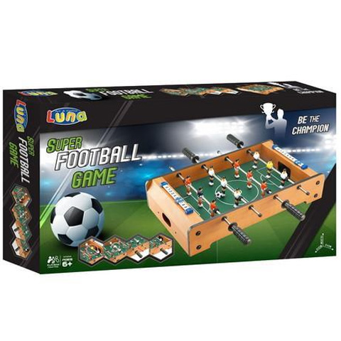 imagen de Mesa de futbolín de madera 50x25x10cm 1