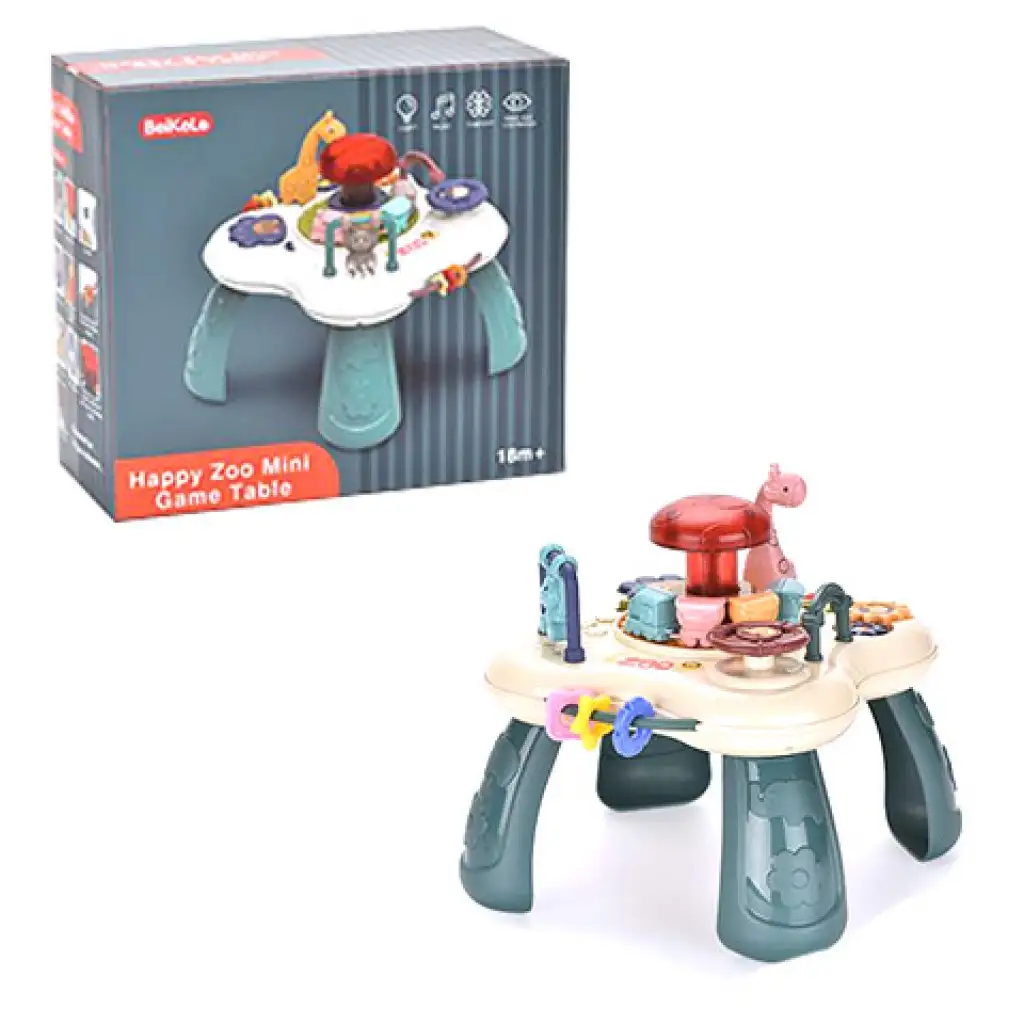 imagen de Mesa de juegos del zoológico feliz 1