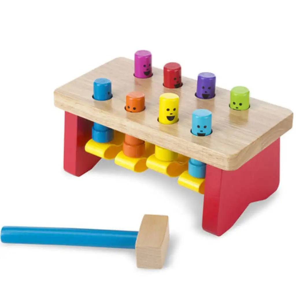 imagen de Mesa de martillo de madera - Melissa & Doug 2