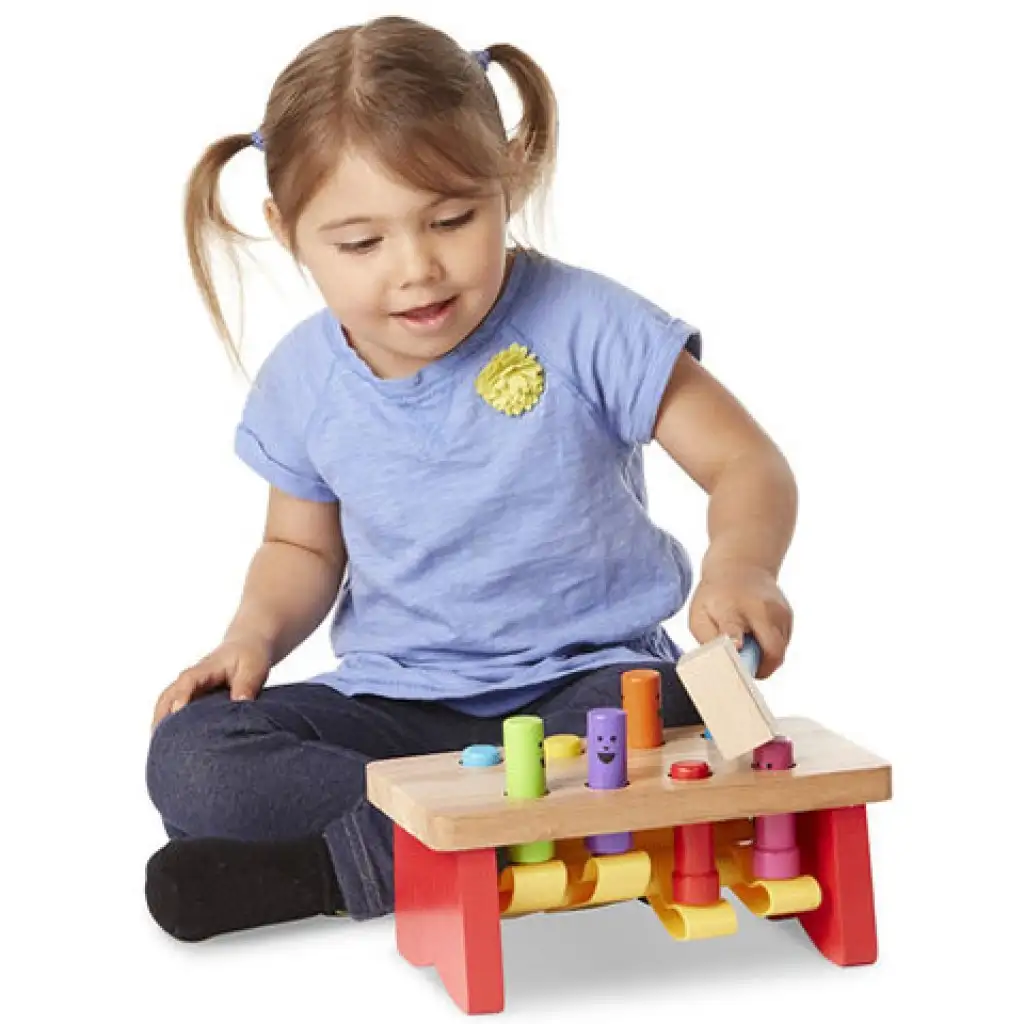 imagen de Mesa de martillo de madera - Melissa & Doug 3