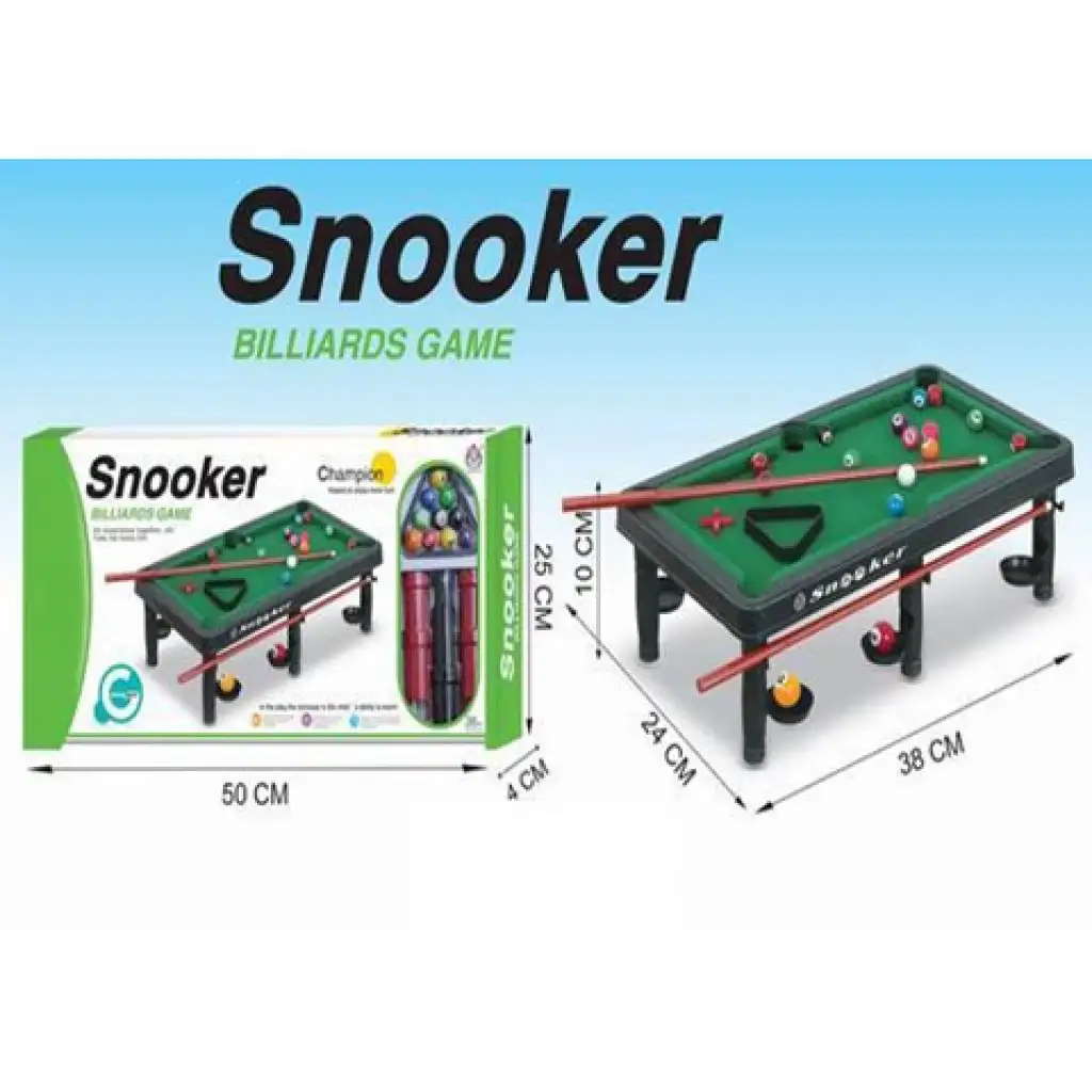 imagen de Mesa de snooker para niños con accesorios 1