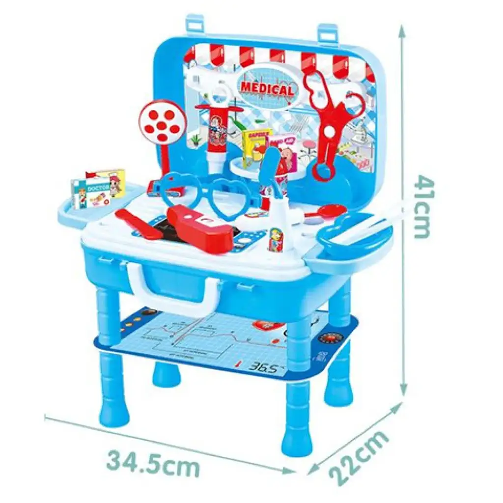imagen de Mesa médica portátil en almacenamiento 34,5x22x41cm 2