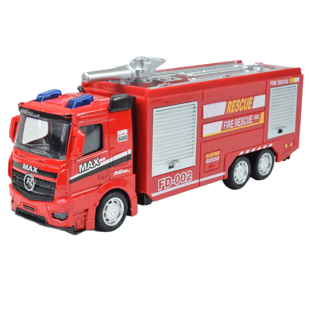 imagen de Metal Gear: Camión de bomberos con rueda de fricción en varias versiones 19cm 1ud 2