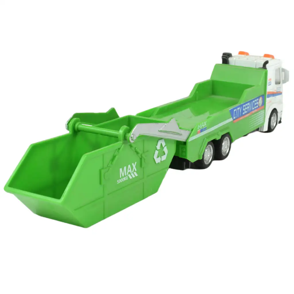 imagen de Metal Gear: Camión de recogida de basura con ruedas de metal en varias versiones 19cm 1ud 11