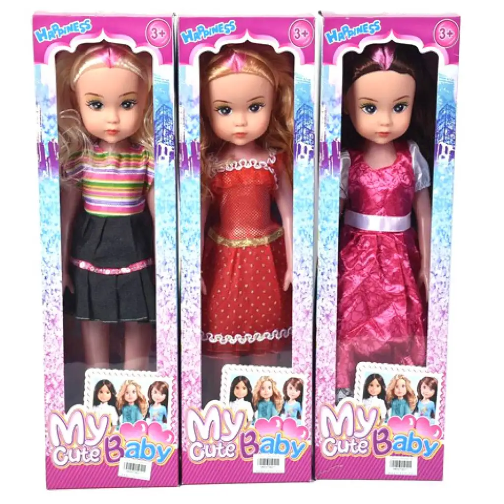 imagen de Mi Bebé Bonito: Muñeca de cabello largo en varias versiones 1