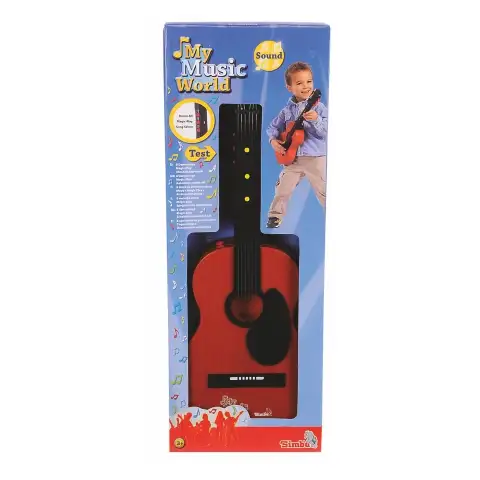 imagen de Mi Mundo Musical: Guitarra Country Eléctrica 54cm - Simba Toys 3