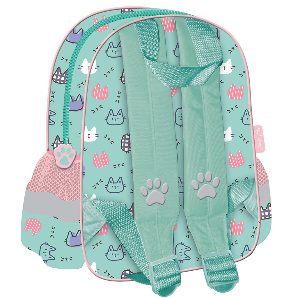 imagen de Mi Pequeño Amigo Fluffy Kitty mochila de jardín de infantes 28x25cm 2