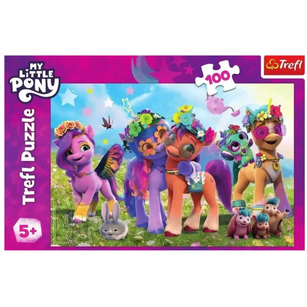 imagen de Mi pequeño pony rompecabezas de 100 piezas - Trefl 1