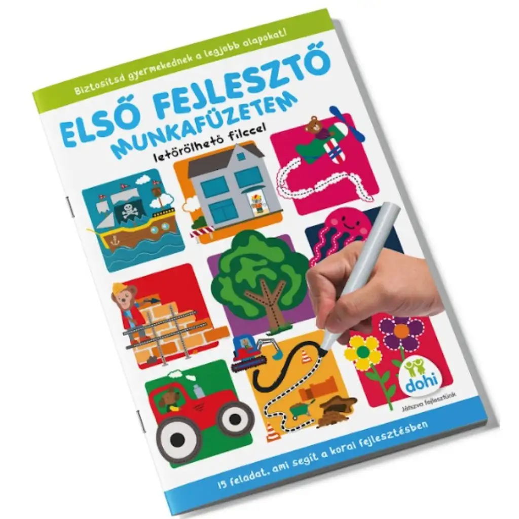 imagen de Mi primer cuaderno de desarrollo borrable con rotulador 1