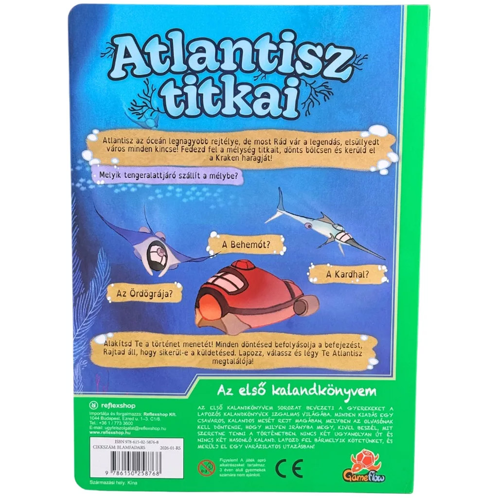 imagen de Mi primer libro de aventuras: Los secretos de Atlantis 4