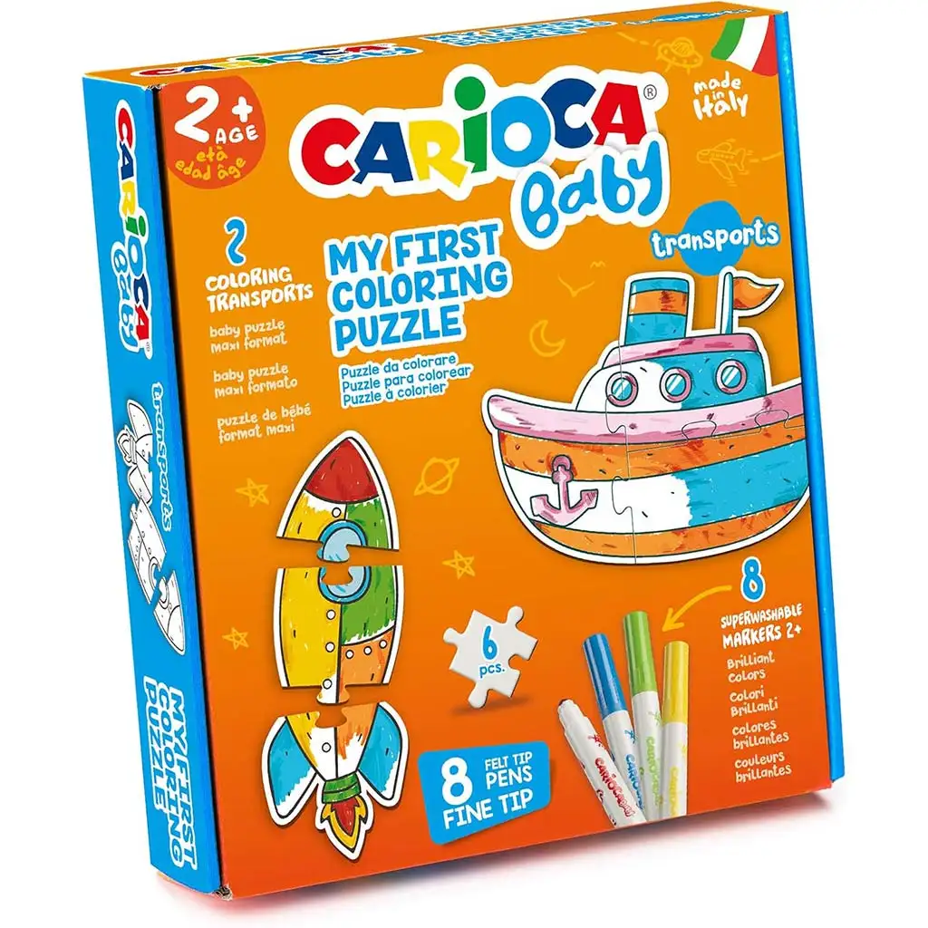 imagen de Mi primer rompecabezas para colorear - Carioca 1