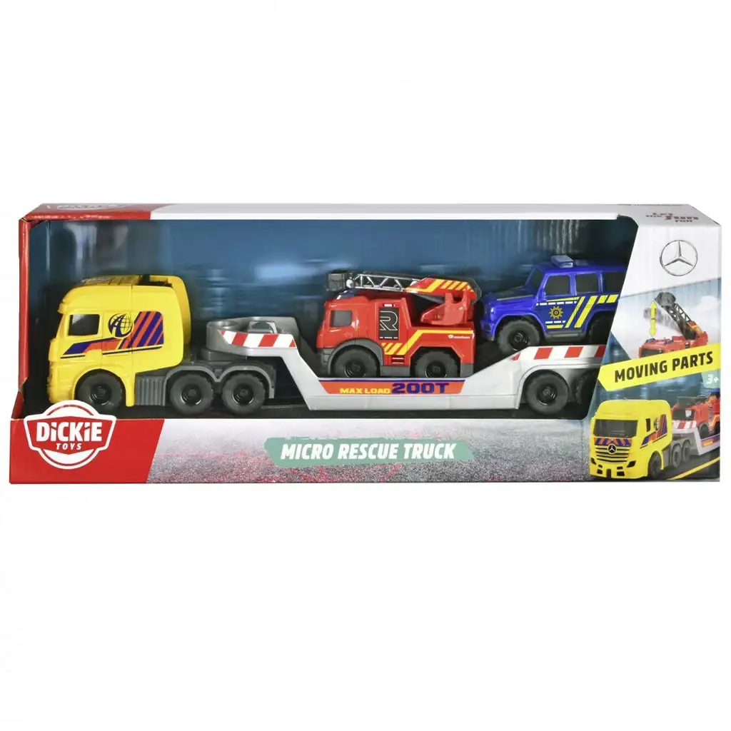 imagen de Micro Rescue Truck camión de rescate - Dickie Toys 1
