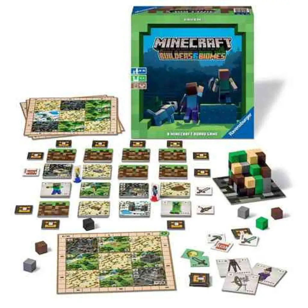 imagen de Minecraft: Builders & Boimes juego de mesa - Ravensburger 2