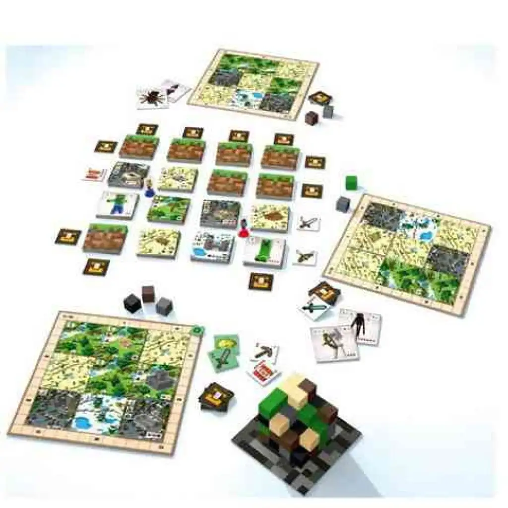 imagen de Minecraft: Builders & Boimes juego de mesa - Ravensburger 3