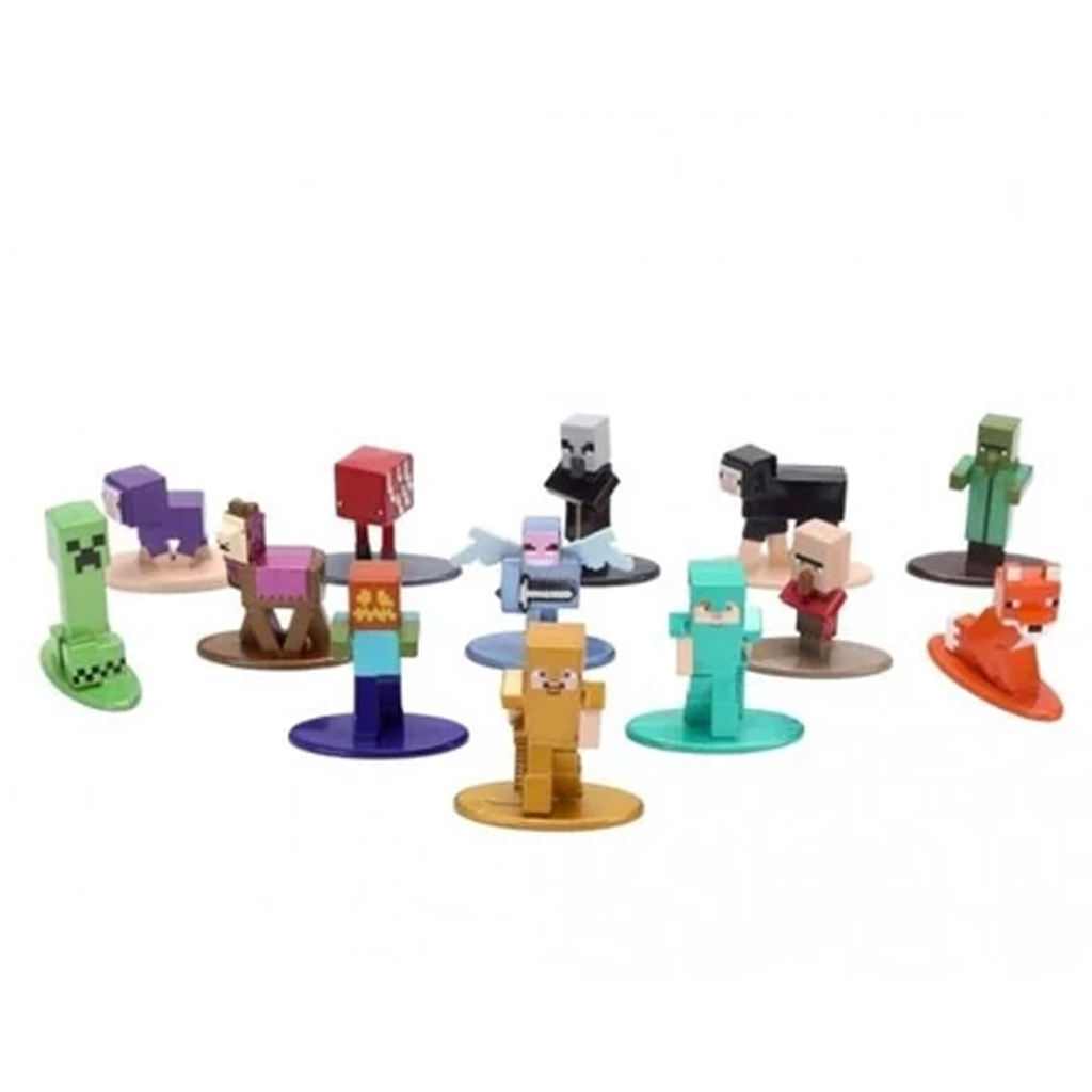 imagen de Minecraft: Figura de metal Nano Metalfigs, sorpresa, varios, 1 unidad - Jada Toys 2