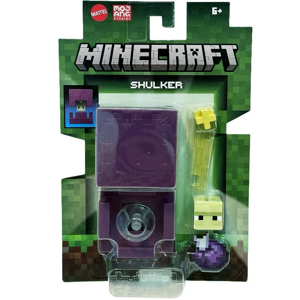 imagen de Minecraft: Figura de personaje Shulker - Mattel 1
