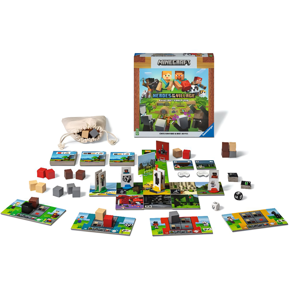 imagen de Minecraft Héroes del pueblo juego de mesa - Ranvensburger 2