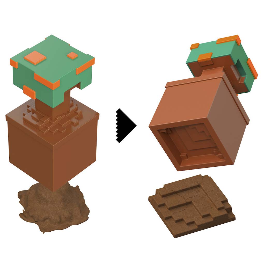 imagen de Minecraft Reveal minifigura en almacenamiento - Azalea - Mattel 3
