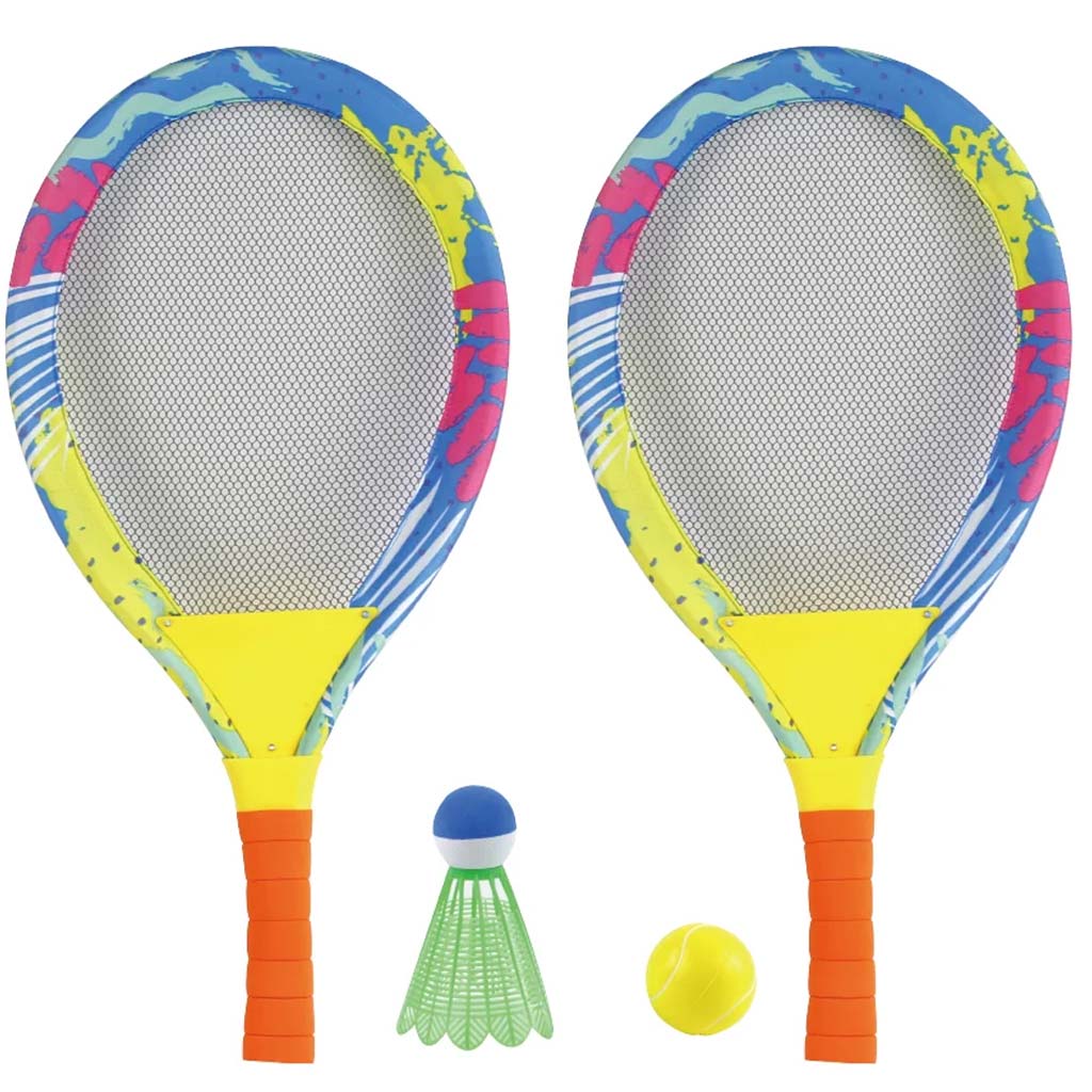 imagen de Mini bádminton 2 piezas set de juego - Woodyland 1