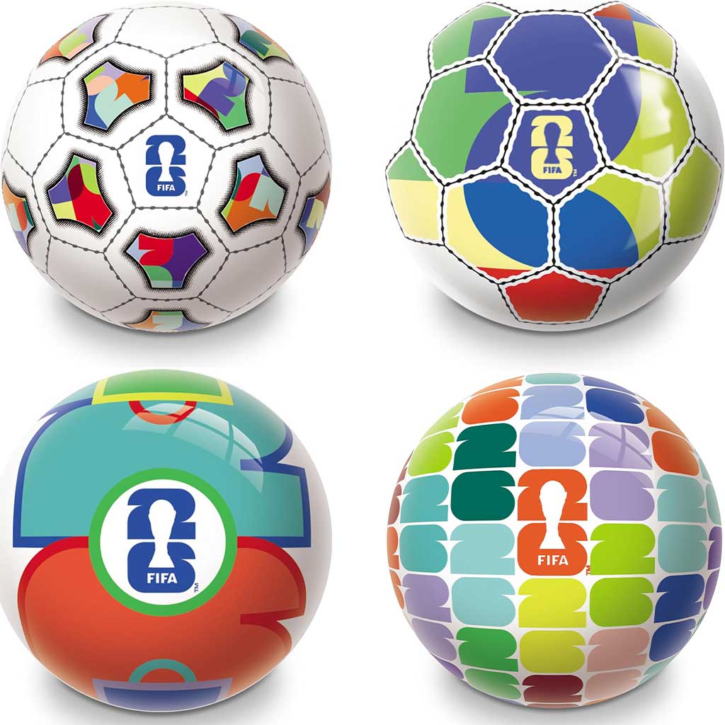 imagen de Mini balón de goma FIFA World Cup 2026 14cm 1ud - Mondo Toys 1