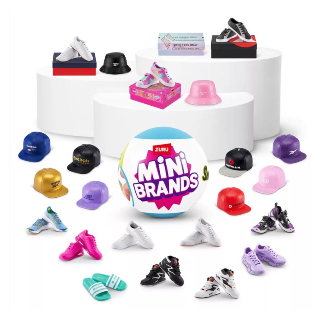 imagen de Mini Brands Sneakers sorpresa mini zapatos juego set varias versiones 3