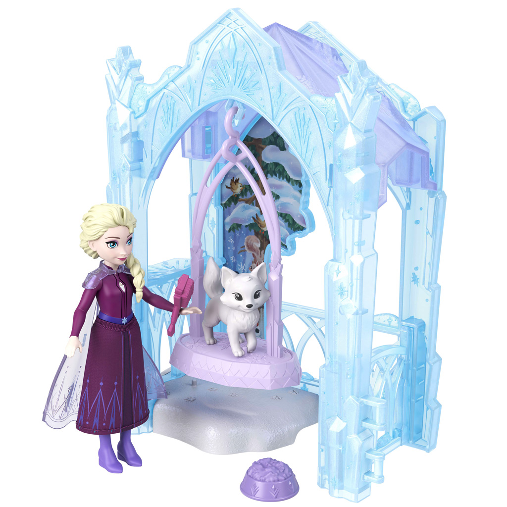 imagen de Mini castillo de hielo de Frozen - Mattel 1