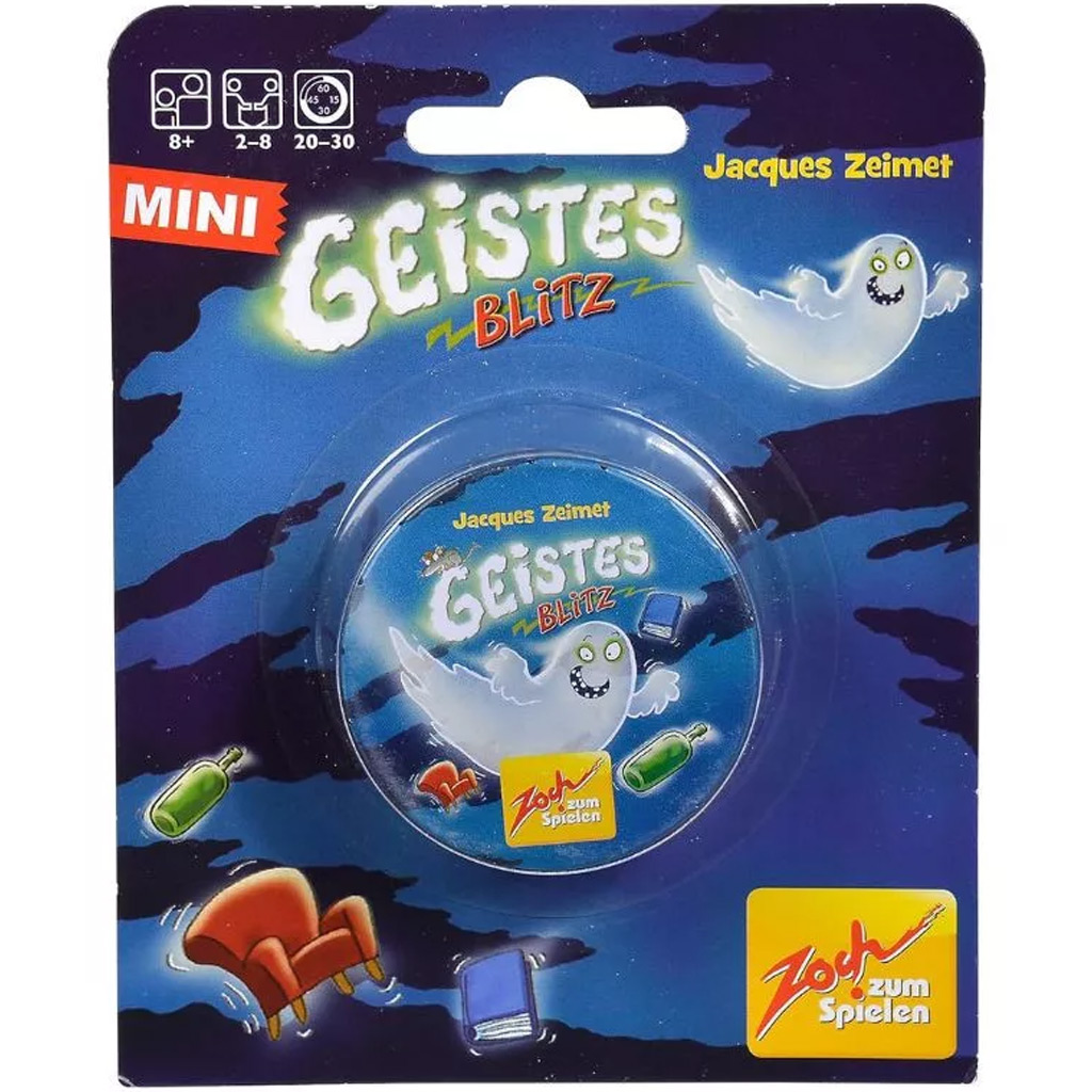 imagen de Mini Ghost Blitz juego de mesa en caja de metal - Simba Toys 1