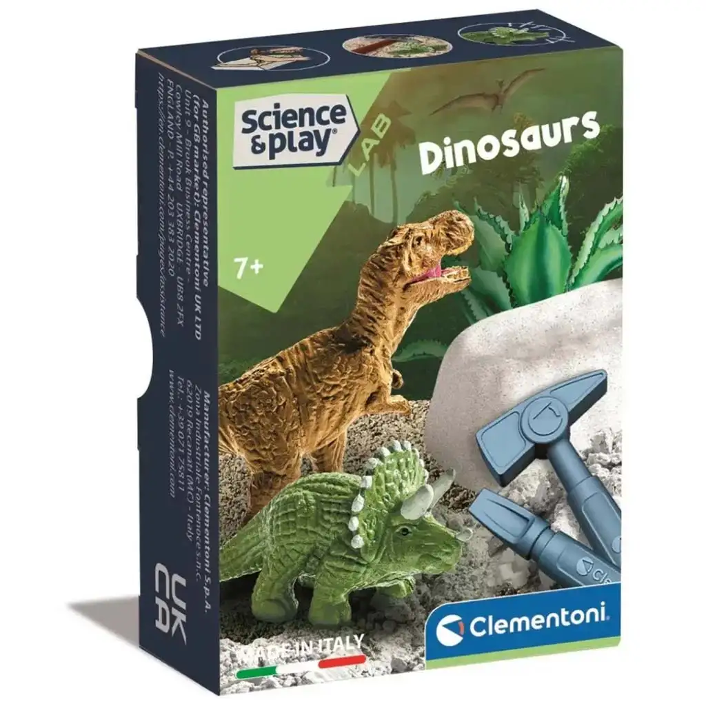 imagen de Mini kit de arqueología - Dinosaurios - Clementoni 1